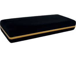 Pen box for 2 pens - Black velvet