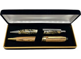 Boite pour 2 stylos - Feutre noir