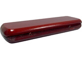 Maple pen box for 2 pens - Red