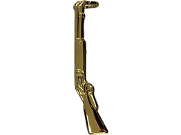 Fusil - Clip - Plaque or