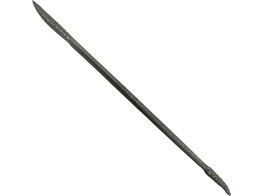 Renzo Milani - Rifffelraspel - Form 185 - Lange 125 mm  Rund   Punkt 