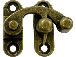 Serrure a crochet -  Antique - Bronze