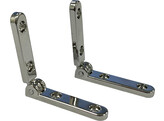 Charniere - Chrome - 2 pc