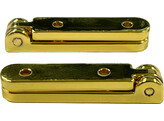 Charniere - Plaque or - 2 pc