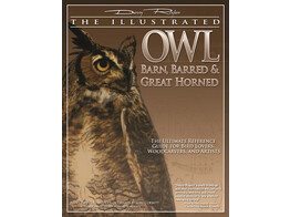 Illustrated Owl  Barn  Barred   Great Horned
