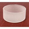 Photophore - En verre givre - O43 x 20.5 mm