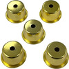 Porte-bougie - Plaque or  5pc 