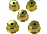 Porte-bougie - Plaque or  5pc 
