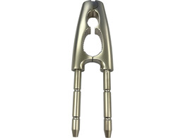 Casse-noix chrome mat