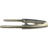 Casse-noix chrome mat