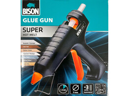 Bison - Super Hot Melt Hei klebepistole   3 Stocke