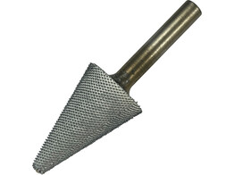 Saburrtooth - Rape rotative - Cone - Axe O6 mm - 35 x 19 mm - Extra fin