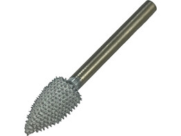 Saburrtooth - Rasp cutter - Flame - Shank O3 mm - 13 x 6 mm - Extra fine