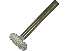 Saburrtooth - Raspelfraser - Flache Scheibe - Achse O3 mm - 3 x 10 mm - Extra fein