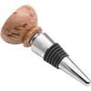 Combinaison bouchon de bouteille/tire-bouchon - Chrome