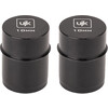 UJK - Valets - O20 mm - Hauteur 10 mm  2pcs 
