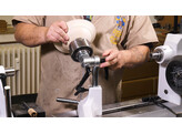 Hope Woodturning - Etau pour sculpteurs - M33 x 3 5 mm - Tige 1 pouce