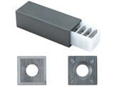 Exmac - HM replacement cutters - D330 - A220 - 15x15x2 5 mm -10 pc