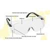 Lunettes de protection OVERSPEC