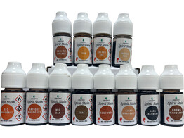 Chestnut - Spirit Stain - Sample Pack Wood colors - 12 x 25 ml