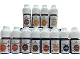 Chestnut - Spirit Stain - Paquet d echantillons Couleurs bois - 12 x 25 ml