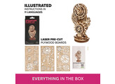 UGEARS - Kit de construction - Horloge Steampunk 2.0