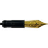 Peter Bock - Plume - 250 - Triple - acier inoxydable  dore - taille BB