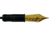 Peter Bock - Plume - 250 - Triple - acier inoxydable  dore - taille BB
