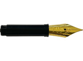 Peter Bock - Plume - 076 - Triple - acier inoxydable  dore - taille EF