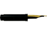 Peter Bock - Plume Calligraphie - 180 - Triple - acier inoxydable  dore - taille 1.5