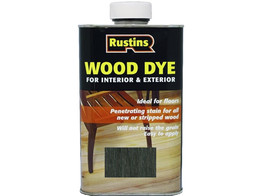 Rustins - Wood Dye - Ebony - 250 ml