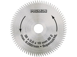 Proxxon - Cirkelzaagblad - O 58 mm - 80 Tanden