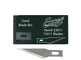 Excel - Spare blades n 11  15pc    Dispenser