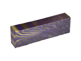 Polyester - Purple / Gold - 19 x 35 x 114 mm