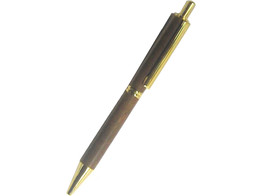 Click - Ball-point pen mechanism - Gold-plated