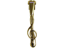 Music - Clip - Gold-plated