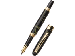 Euro Round Top Premium - Fountain pen mechanism - Gold-plated