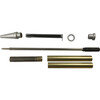 Jeu de 5 stylos a bille - Satin Chrome