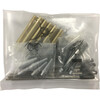 Jeu de 5 stylos a bille - Satin Chrome