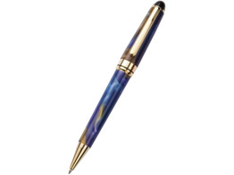 Euro Round Top Premium - Ball-point pen mechanism - Gold-plated