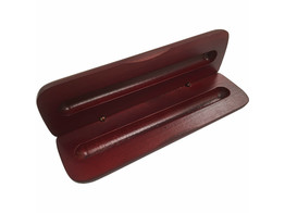 Maple pen box single - red - maple