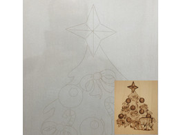 Christmas Tree Motif 300 x 380 mm
