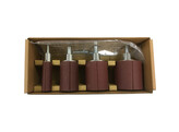 4 piece sanding drum kit for drilling machine