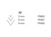 Flexcut - V-tool 70  - 6 mm