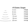 Flexcut - Gouge n 3 - 3 mm