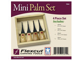Flexcut mini-palm set  4 pc 