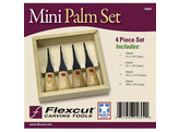 Flexcut - Mini-palm set  4 pc 