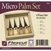 Flexcut - Coffret d outils micro  4 pc 