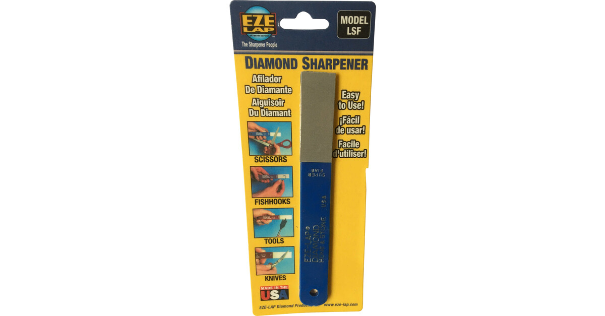 EZE-LAP Diamond Sharpener Hone Superfine - Made In USA (Model LSF)