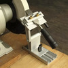 Sharpening jig for bench grinder